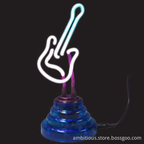 USB Neon Light, Guitar Shape